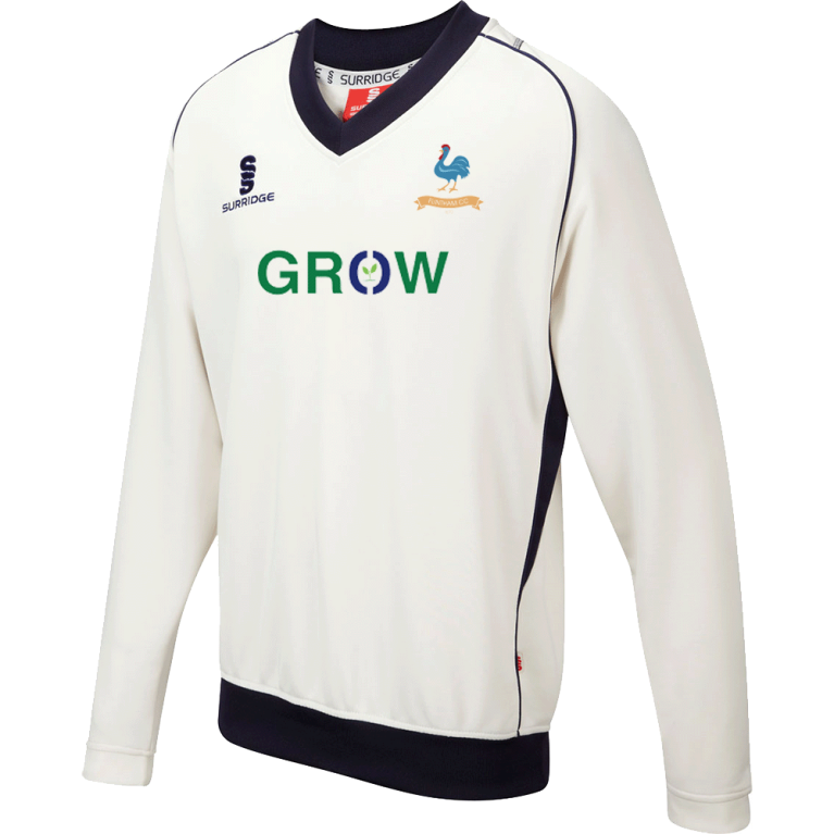 Flintham CC - Curve Long Sleeve Sweater